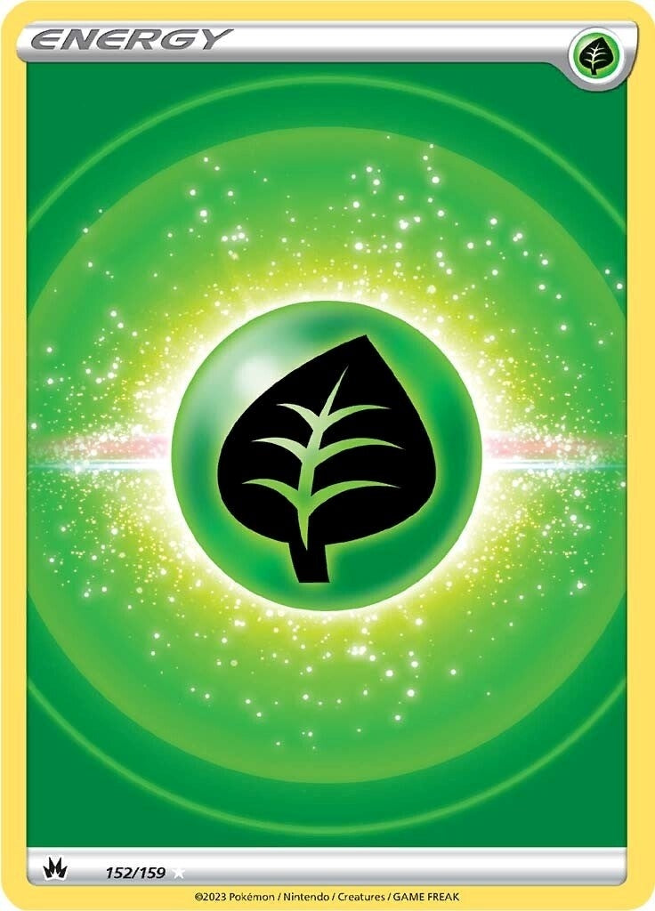 Image for Grass Energy (Texture Full Art) (152/159) - Pokemon