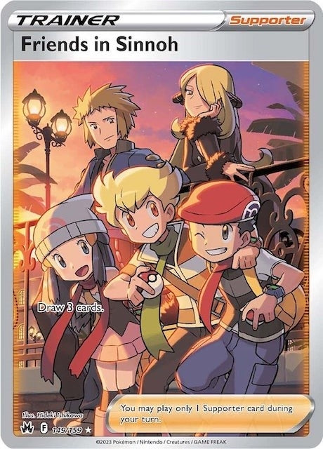 Image for Friends in Sinnoh (Full Art) (149/159) - Pokemon