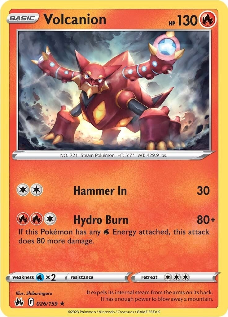 Image for Volcanion (026/159) - Pokemon