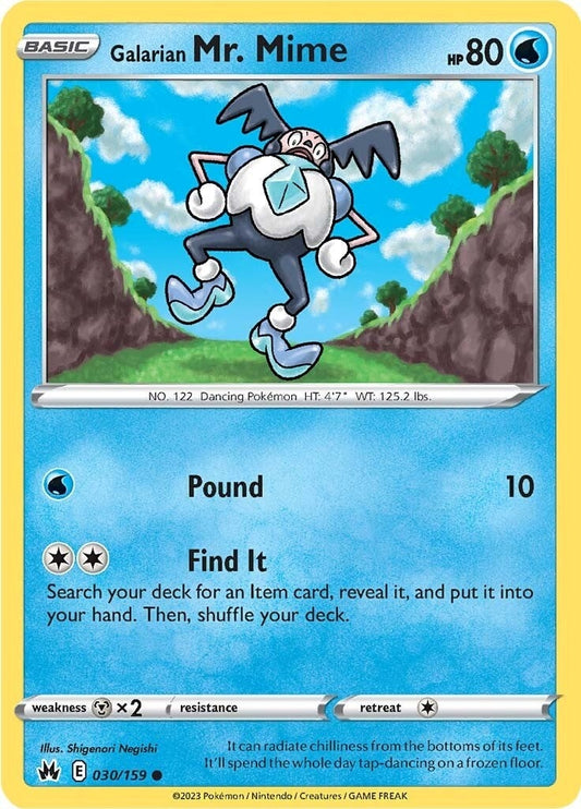 Image for Galarian Mr. Mime (030/159) - Pokemon