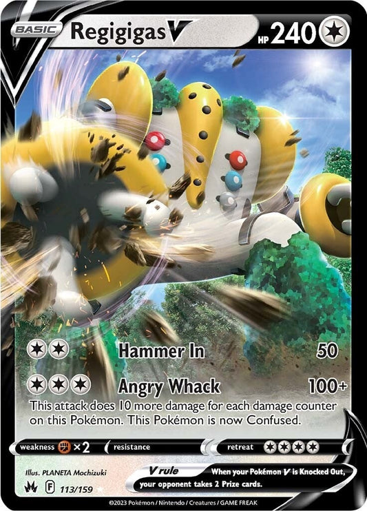 Image for Regigigas V (113/159) - Pokemon
