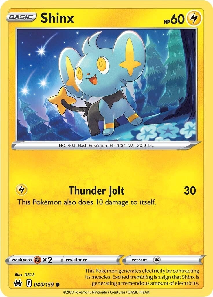 Image for Shinx (40) (040/159) - Pokemon