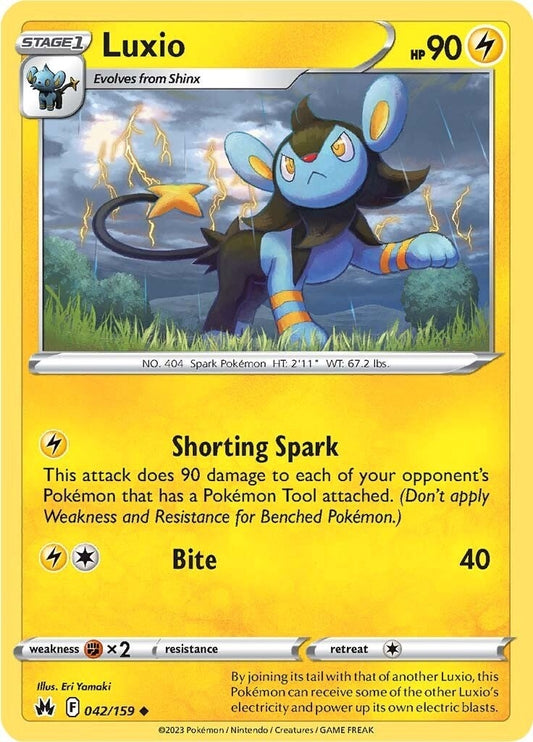 Image for Luxio (42) (042/159) - Pokemon