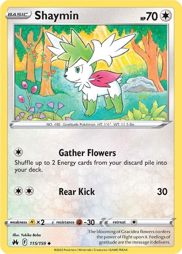 Image for Shaymin (115/159) - Pokemon