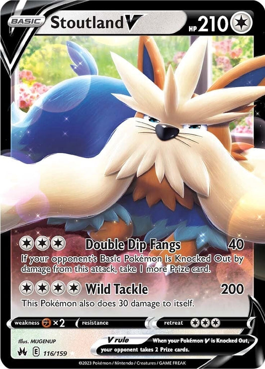 Image for Stoutland V (116/159) - Pokemon