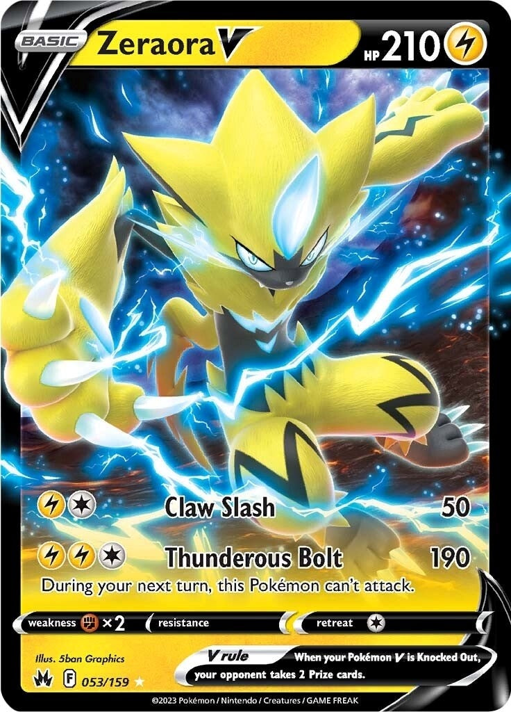 Image for Zeraora V (053/159) - Pokemon