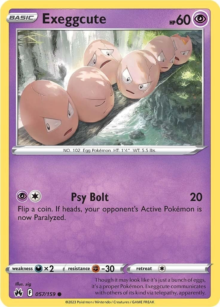 Image for Exeggcute (057/159) - Pokemon