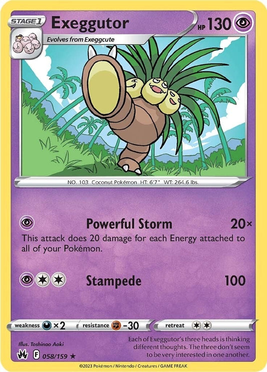 Image for Exeggutor (058/159) - Pokemon
