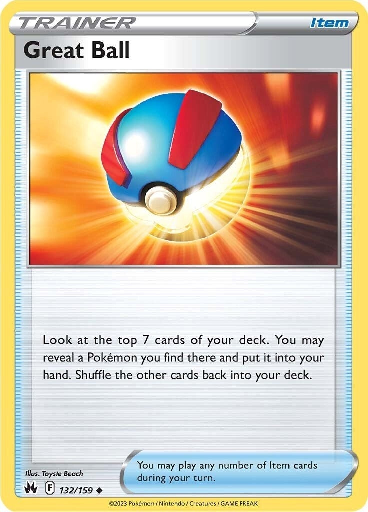 Image for Great Ball (132/159) - Pokemon