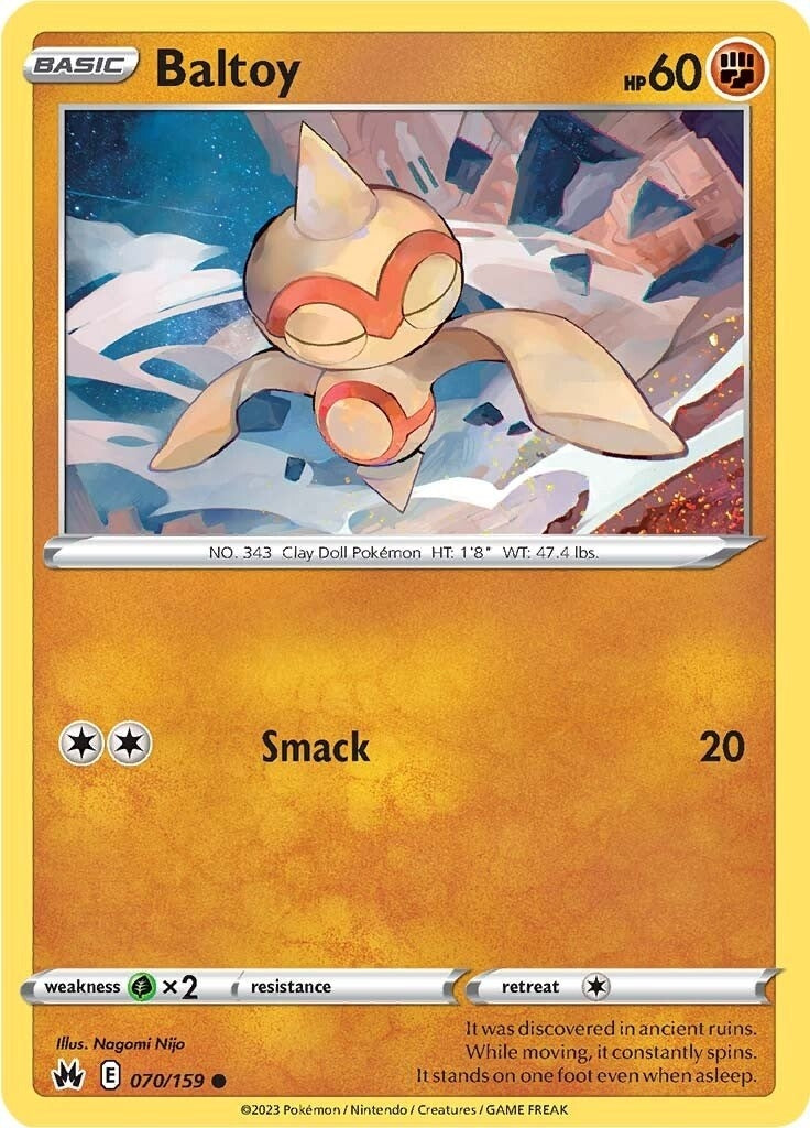 Image for Baltoy (070/159) - Pokemon