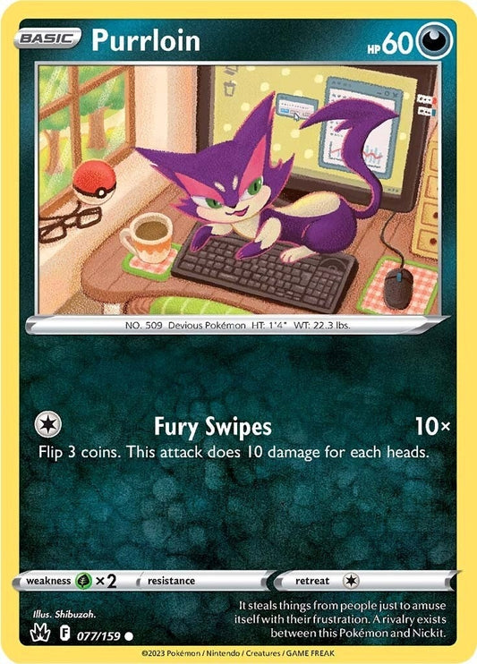 Image for Purrloin (077/159) - Pokemon