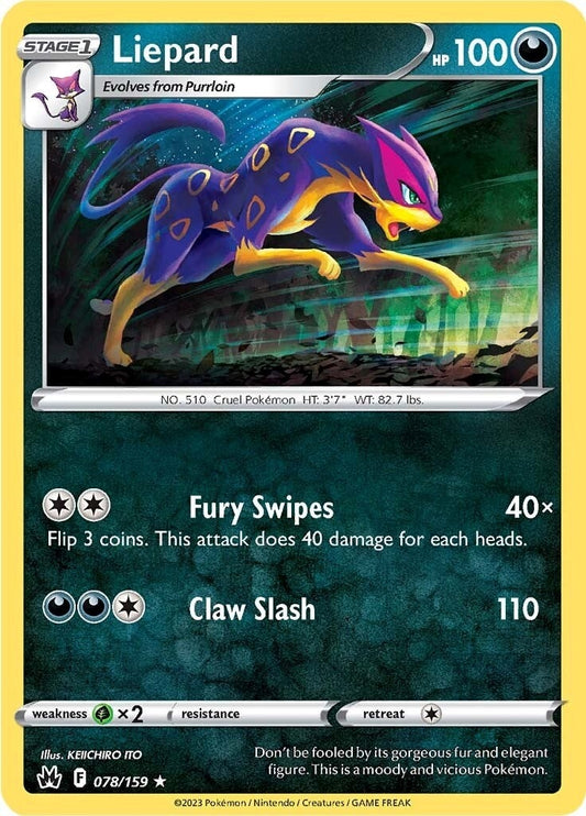Image for Liepard (078/159) - Pokemon