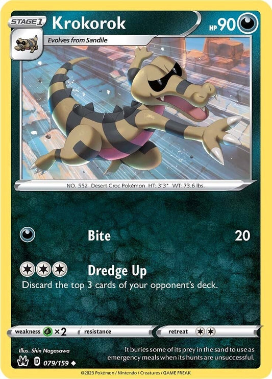 Image for Krokorok (079/159) - Pokemon