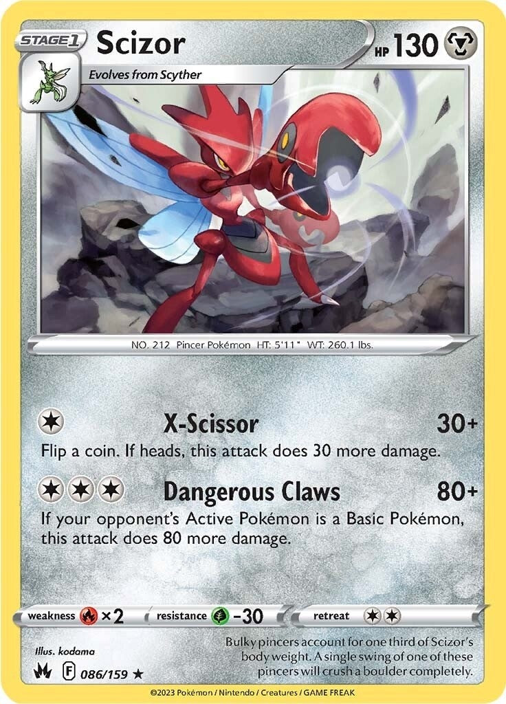 Image for Scizor (086/159) - Pokemon