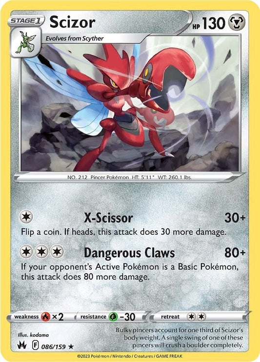 Image for Scizor (086/159) - Pokemon