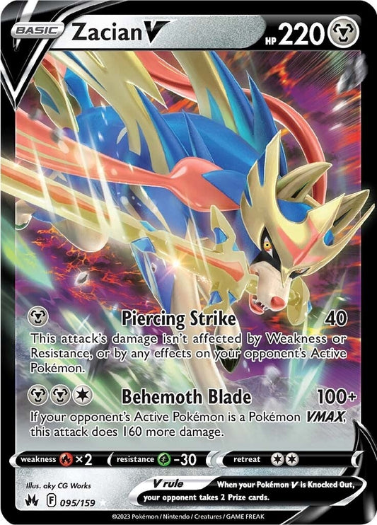 Image for Zacian V (095/159) - Pokemon