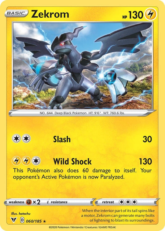 Image for Zekrom - 060/185 (Cosmos Holo) (060/185) - Pokemon