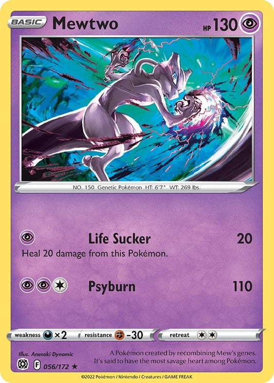 Image for Mewtwo - 056/172 (Cosmos Holo) (056/172) - Pokemon