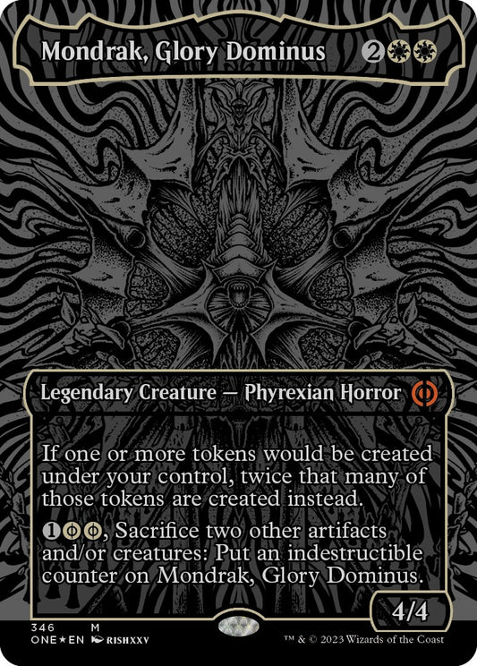 Mondrak, Glory Dominus (Oil Slick Raised Foil) (346)