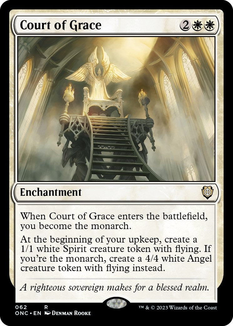 Image for Court of Grace (62) - Magic: The Gathering