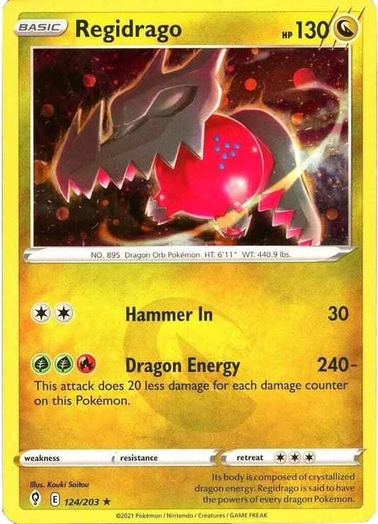 Image for Regidrago - 124/203 (Cosmos Holo) (124/203) - Pokemon
