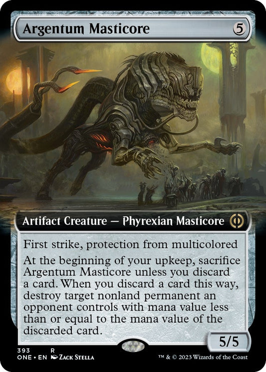 Argentum Masticore (Extended Art) (393)