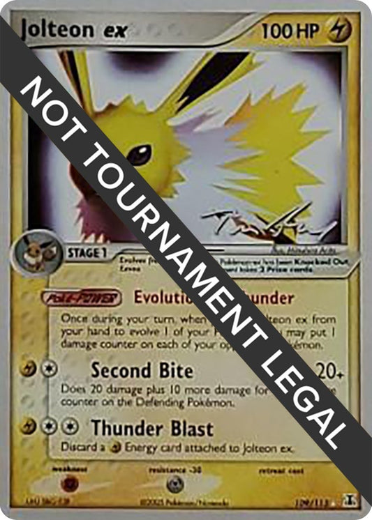 Image for Jolteon ex - 2007 (Tom Roos) (109/113) - Pokemon
