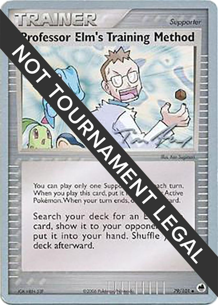 Image for Professor Elm's Training Method - 2007 (Tom Roos) (79/101) - Pokemon