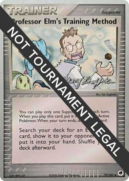 Image for Professor Elm's Training Method - 2007 (Jeremy Scharff-Kim) (79/101) - Pokemon