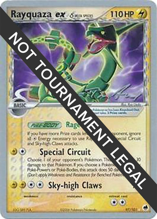 Image for Rayquaza ex (Delta Species) - 2007 (Tom Roos) (97/101) - Pokemon