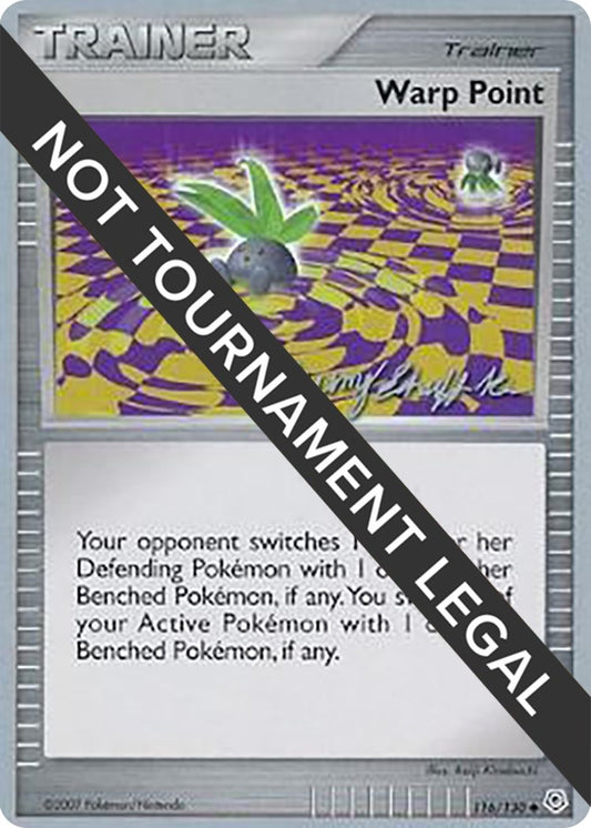 Image for Warp Point - 2007 (Jeremy Scharff-Kim) (116/130) - Pokemon