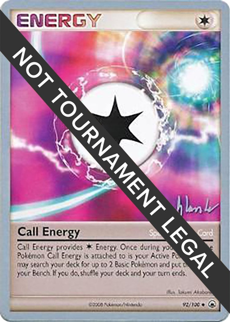 Image for Call Energy - 2008 (Dylan Lefavour) (92/100) - Pokemon