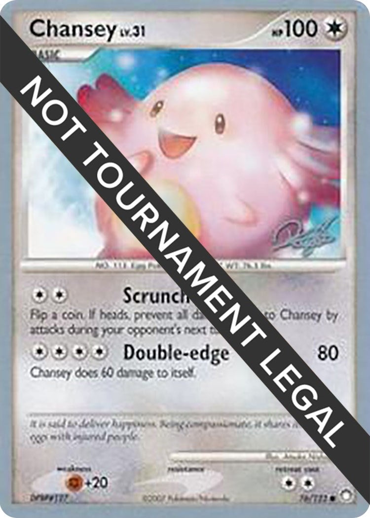Image for Chansey - 2008 (Paul Atanassov) (76/123) - Pokemon