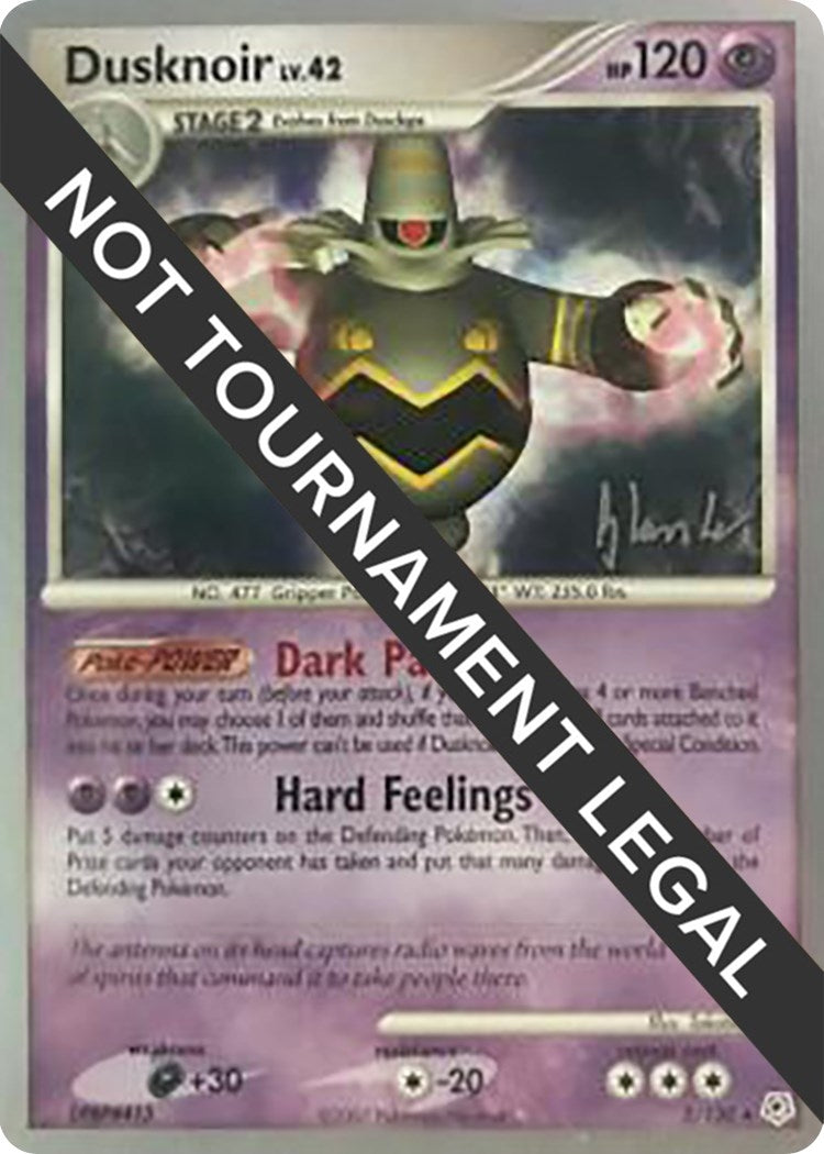 Image for Dusknoir - 2008 (Dylan Lefavour) (2/130) - Pokemon