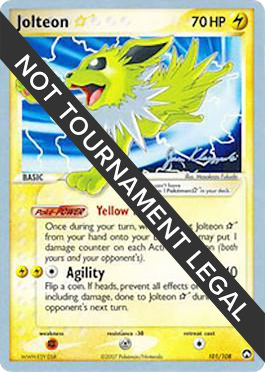 Image for Jolteon Star - 2008 (Jason Klaczynski) (101/108) - Pokemon