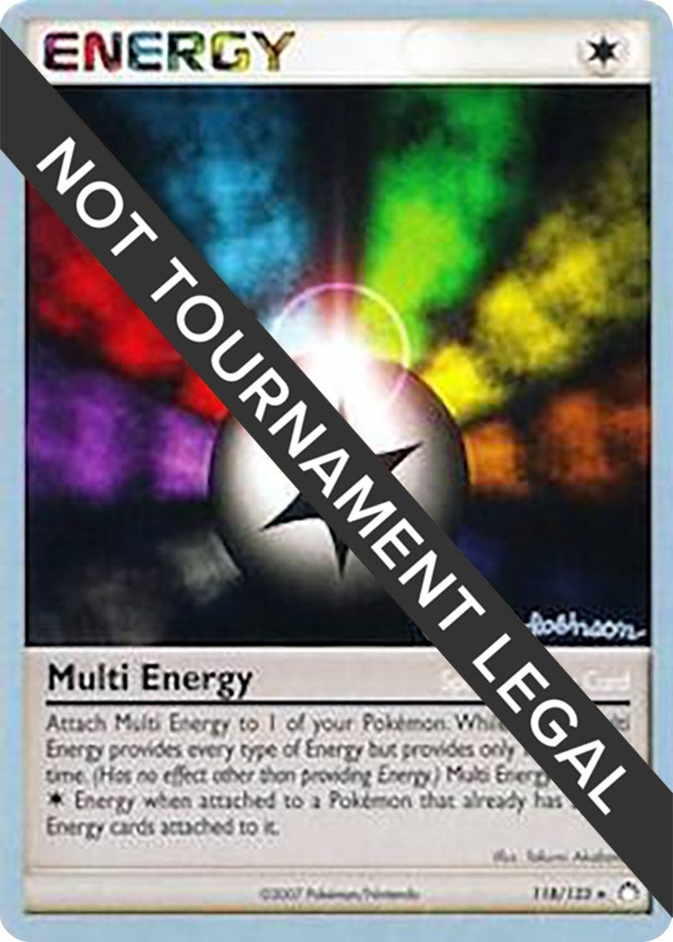Image for Multi Energy - 2008 (Tristan Robinson) (118/123) - Pokemon