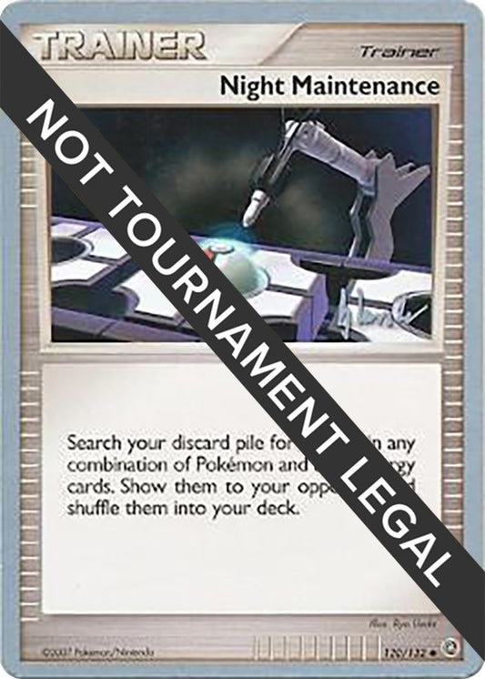 Image for Night Maintenance - 2008 (Dylan Lefavour) (120/132) - Pokemon