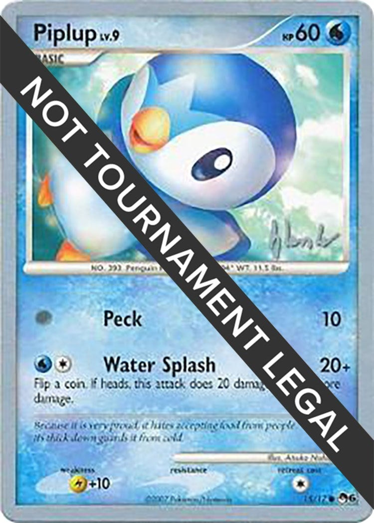 Image for Piplup (15) - 2008 (Dylan Lefavour) (15/17) - Pokemon