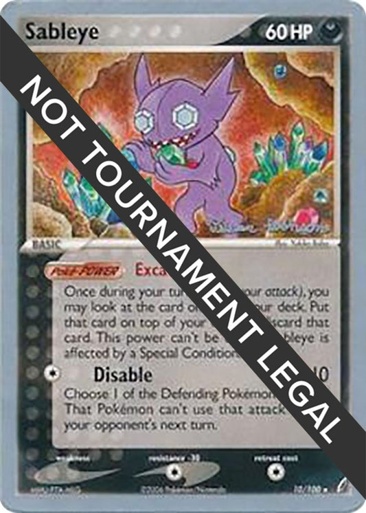 Image for Sableye - 2008 (Tristan Robinson) (10/100) - Pokemon