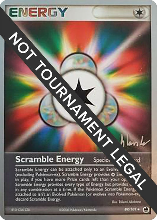 Image for Scramble Energy - 2008 (Dylan Lefavour) (89/101) - Pokemon