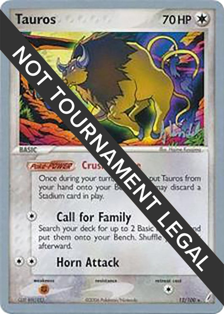 Image for Tauros - 2008 (Dylan Lefavour) (12/100) - Pokemon