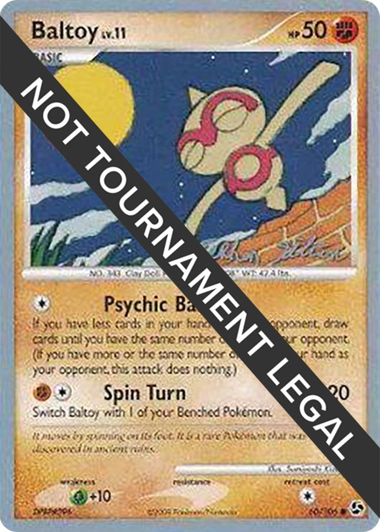 Image for Baltoy - 2009 (Stephen Silvestro) (60/106) - Pokemon