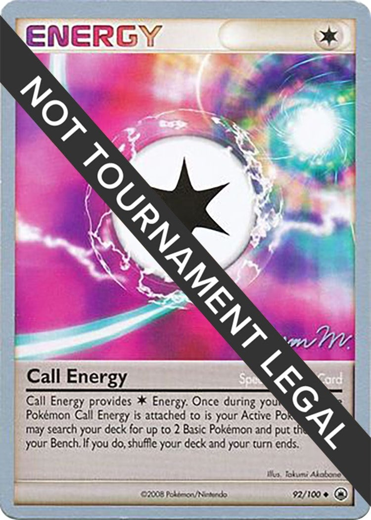 Image for Call Energy - 2009 (Jason Martinez) (92/100) - Pokemon