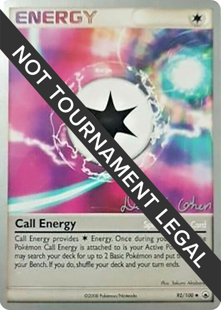 Image for Call Energy - 2009 (David Cohen) (92/100) - Pokemon