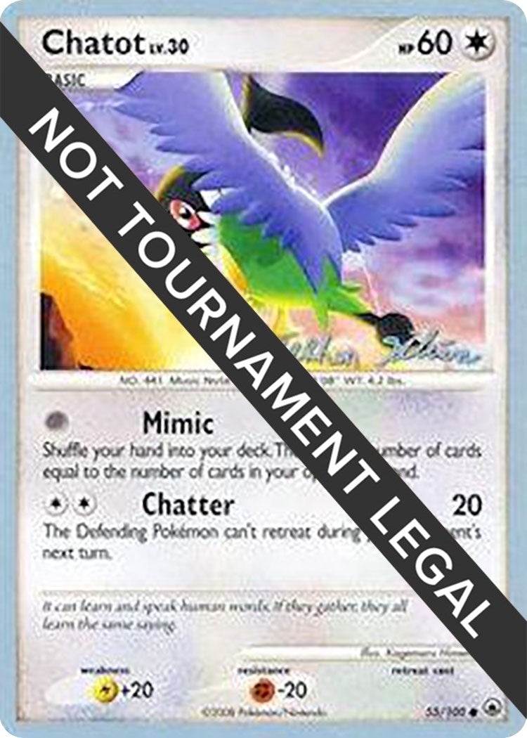 Image for Chatot - 2009 (Stephen Silvestro) (55/100) - Pokemon