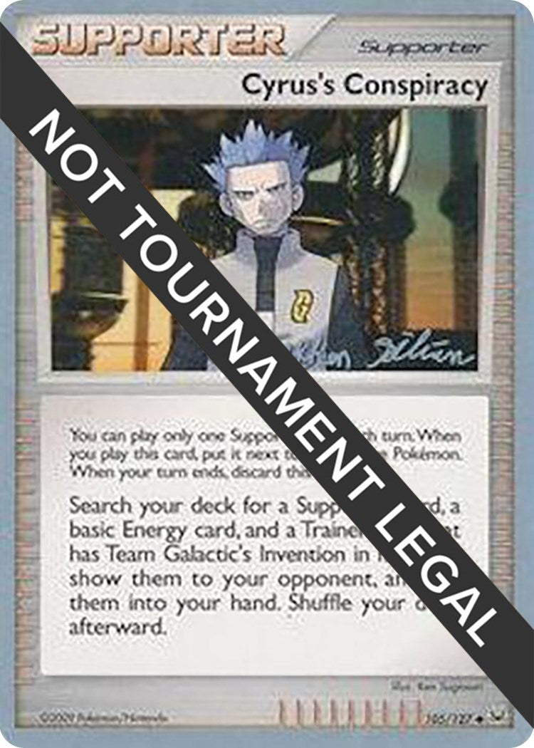 Image for Cyrus's Conspiracy - 2009 (Stephen Silvestro) (105/127) - Pokemon