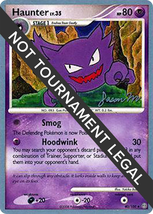 Image for Haunter - 2009 (Jason Martinez) (40/100) - Pokemon