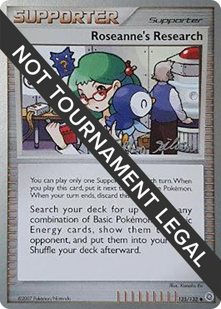 Image for Roseanne's Research - 2009 (Stephen Silvestro) (125/132) - Pokemon