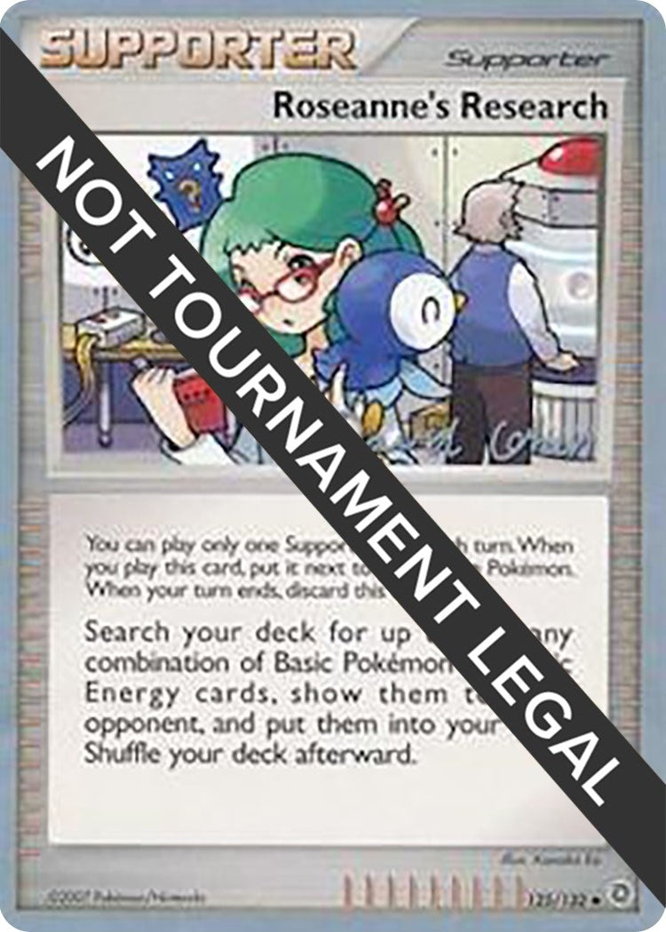 Image for Roseanne's Research - 2009 (David Cohen) (125/132) - Pokemon
