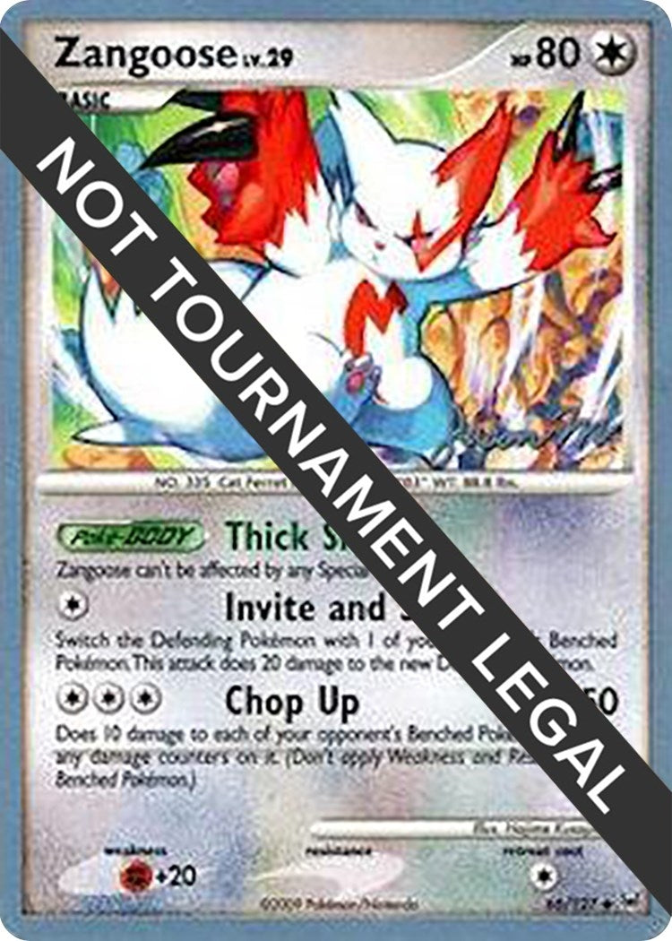 Image for Zangoose - 2009 (Jason Martinez) (66/127) - Pokemon